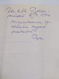 Friedrich Schiller als Ästhetiker der (Post)Moderne - Estratto da : Das geistige Erbe Europas (signeerattu, tekijän omiste)