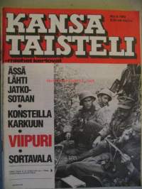 Kansa taisteli 1982 nr 8, Allan Heimonen: menin ensimmäisenä Viipuriin, Pentti Tolonen: Valtasimme Sortavalaa, Tauno Jokimäki: Perojoki oli kova paikka, Kaarlo
