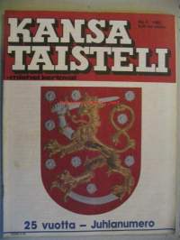 Kansa taisteli 1982 nr 6 - 25 vuotta - juhlanumero , Hitler hengenvaarassa, Aunuksesta tuli äkkilähtö Urho Nissinen muistelee, Sakari Alapuro: taistelin