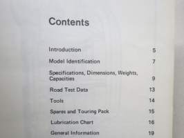 Renault 16 - Haynes Owner´s Handbook / Maintenance Manual, Routine Maintenance, MOT Preparation, Fault Finding, Repairs