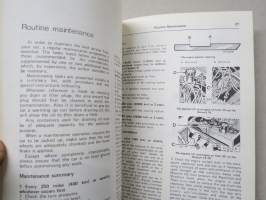 Renault 16 - Haynes Owner´s Handbook / Maintenance Manual, Routine Maintenance, MOT Preparation, Fault Finding, Repairs
