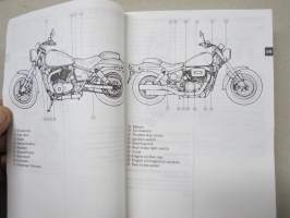 Suzuki VZ800 Owner´s manual, multilingual -käyttöohjekirja