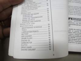 Suzuki VZ800 Owner´s manual, multilingual -käyttöohjekirja