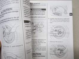 Suzuki VZ800 Owner´s manual, multilingual -käyttöohjekirja