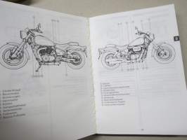 Suzuki VZ800 Owner´s manual, multilingual -käyttöohjekirja