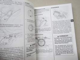 Suzuki VZ800 Owner´s manual, multilingual -käyttöohjekirja