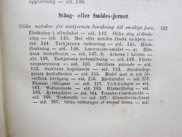 Jernet. Dess historia, frambringande och bearbetande - Handbok för alla med jernhanteringen sysselsatta personer...