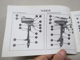 Mariner 2 - 3.5 - 5 hp  perämoottorit -käyttöohjekirja