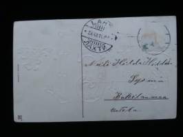 Postikortti Onnellista uutta vuotta 1912