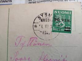 Pääsiäiskortti v.1932 Lapset ja munakori Hauskaa Pääsiäistä!