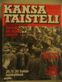 Kansa taisteli 1980 nr 11 (Summan miljoonalinnake. 30.11.1939 Salaln rajakylässä) Suutari sähkötti Stalinille, Kosti Nurminen , konekiväärimies