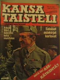 Kansa taisteli 1980 nr 9 (Kannessa värikuvassa Mannerheim) Mitä oli asekätkentä? Lääkintälotta Kaisu Paasikivi muistelee kesän 1944 tapahtumia. Kuvassa mm.