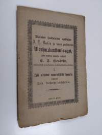 Mainion saksalaisen opettajan J. C. Beck&#039;in ja hänen puolueensa vanhurskauttamis-oppi, 1 - Opin tarkastus raamatulliselta kannalta ynnä toht. Lutherin todistuksia
