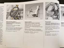 Opel Zafira 1999 -myyntiesite / sales brochure