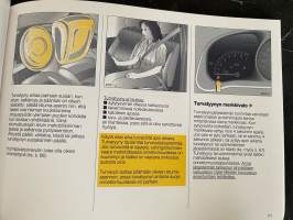 Opel Sintra 1997 -myyntiesite / sales brochure