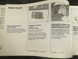 Opel Monterey 1992 -myyntiesite / sales brochure
