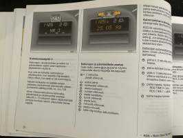 Opel Zafira 1999 -myyntiesite / sales brochure