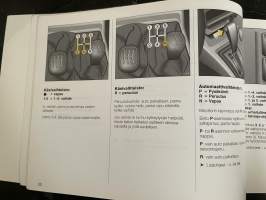 Opel Frontera 1998 -myyntiesite / sales brochure