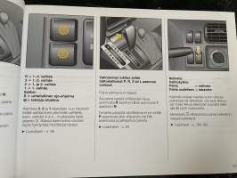 Opel Frontera 1998 -myyntiesite / sales brochure