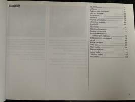 Opel Agila 2000 -myyntiesite / sales brochure