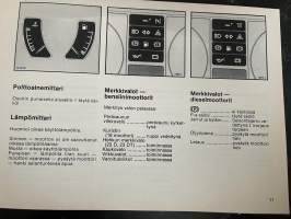 Opel Record 1985 -myyntiesite / sales brochure