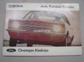 Ford Cortina -käyttöohjekirja