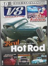 V 8 Magazine 2018 nr 3 / Ford 5 W Coupe -34, Corvette, Jeep Wagoneer, Chevrolet Pickup -54
