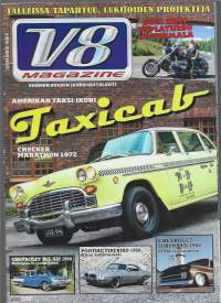 V 8 Magazine 2019 nr 2 / Taxicab, Chevrolet Bel air Firebird Suburban