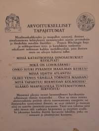 Arvoitukselliset tapahtumat