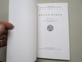 Sepän kirja, Ammattienedistämislaitoksen ammattikirjoja nr 7, näköispainos