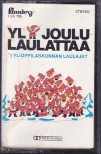 YL Joulu laulattaa. 1973. C-kasetti. Katso kappaleet kuvasta/alta. Finnlevy  165.2