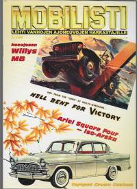 Mobilisti ajoneuvokulttuurin erikoislehti 2001 nr 3 / Willys MB, Ariel Square Four, , Toyopet Crown Custom