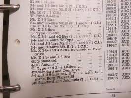 BMC / SU Carburetters -BMC-autoihin asennettujen SU-kaasuttimien räjäytyskuvat / varaosaluettelot