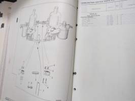 BMC / SU Carburetters -BMC-autoihin asennettujen SU-kaasuttimien räjäytyskuvat / varaosaluettelot