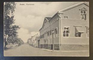 Raahe / Rantakatu - Kulkematon vanha postikortti