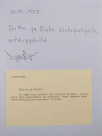 Paikallista lähivakuutusta vuodesta 1867 (signeerattu, tekijän omiste)