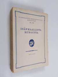 Isänmaallista runoutta kouluja varten