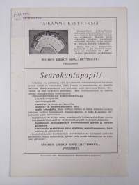 Sisälähetys N:o 1/1957