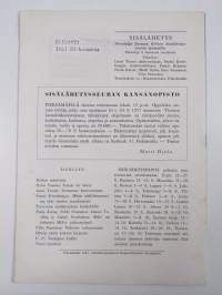 Sisälähetys N:o 4/1957