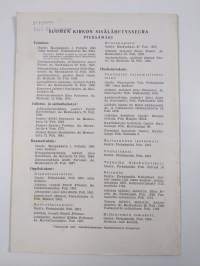 Sisälähetys N:o 5/1957