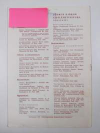 Sisälähetys N:o 4/1958