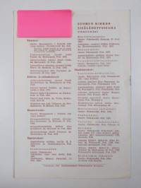 Sisälähetys N:o 6/1958