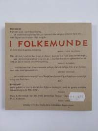 Korte gruk, 1 - I folkemunde