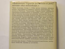 Viipurilaisii muisteloi ja pariisilaisii