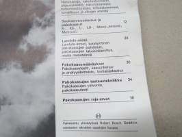 Ottomoottorien pakokaasutekniikka - Bosch Teknistä tietoutta
