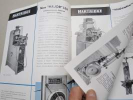 Hartridge Diesel Injection Teste &amp; Service Equipment  - Junior 16 &amp; 16F, Major, Majestic, Minor, diesel-ruiskutuspumppujen koepenkki ym. -myyntiesite
