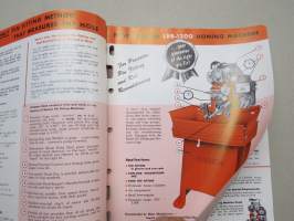 Sunnen automotive catalog, moottorinkorjaustyökaluja -tuoteluettelo
