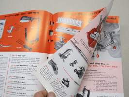 Sunnen automotive catalog, moottorinkorjaustyökaluja -tuoteluettelo