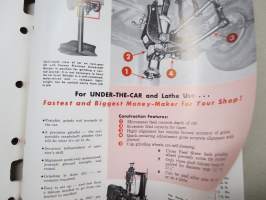 Sunnen automotive catalog, moottorinkorjaustyökaluja -tuoteluettelo
