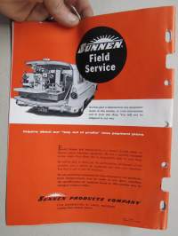 Sunnen automotive catalog, moottorinkorjaustyökaluja -tuoteluettelo